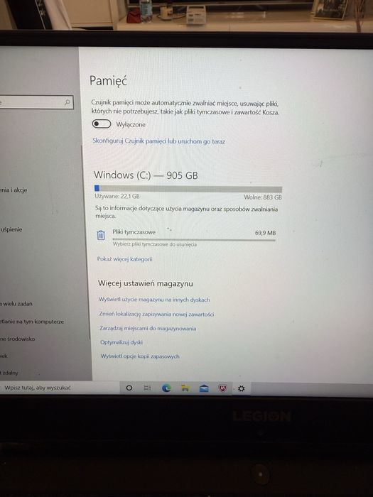 Lenovo Legion Y530 – i5 / GTX 1050 / 8 GB / 1 TB – gamingowy laptop