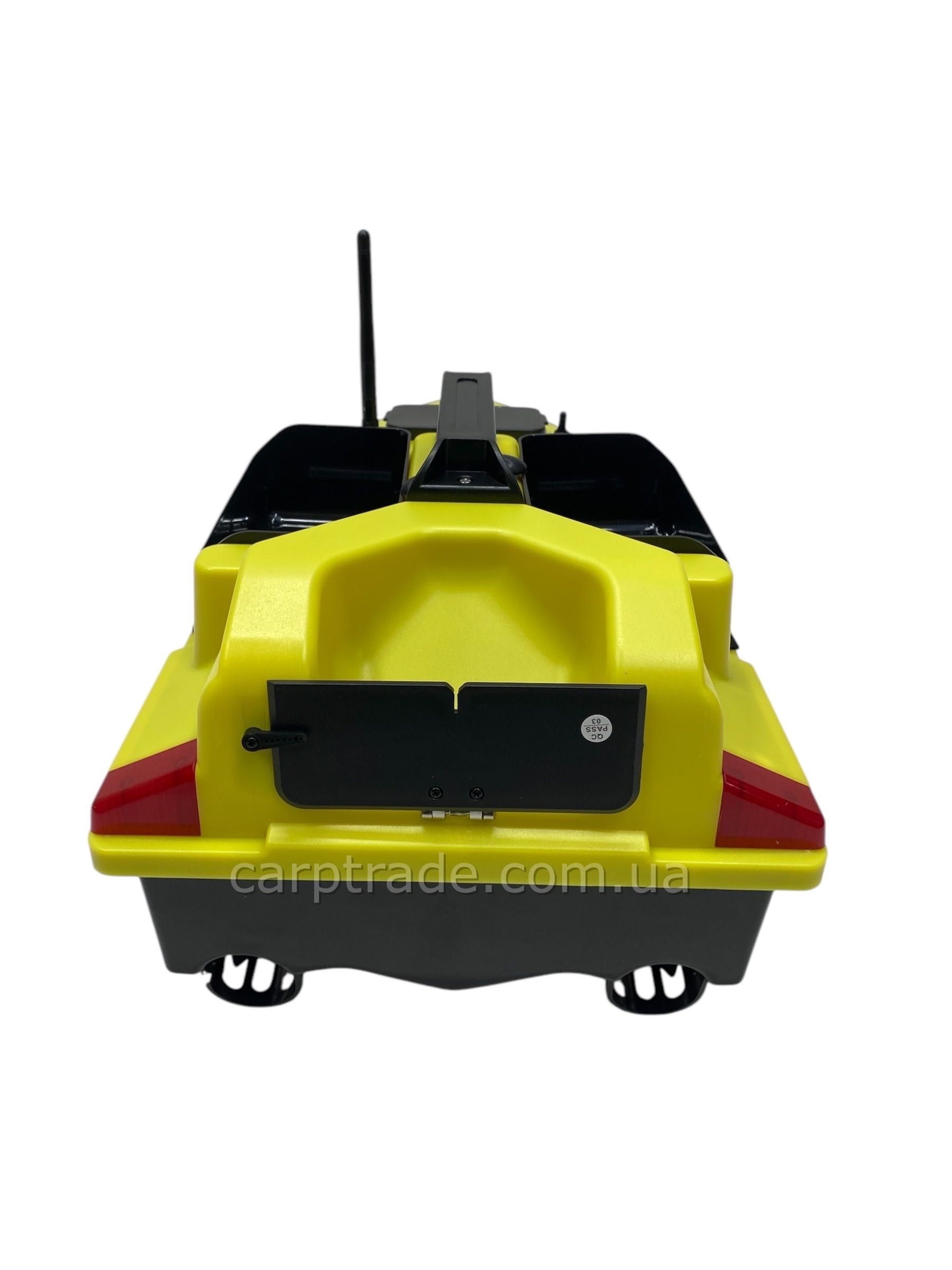 Короповий кораблик Hirisi V020 GPS жовтий з ехолотом Lucky FF918-C