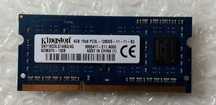 Pamięć RAM 4GB DDR3 1600 MHz Laptop niskonapięciowe