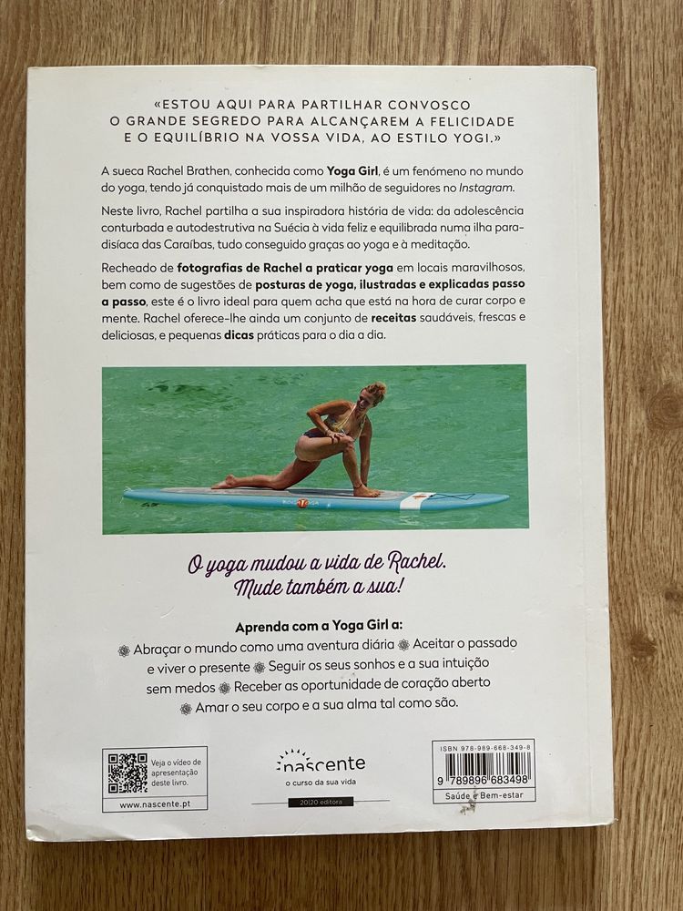 Livro - Yoga Girl de Rachel Brathen