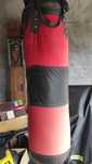 Saco de boxe usado poucas vezes