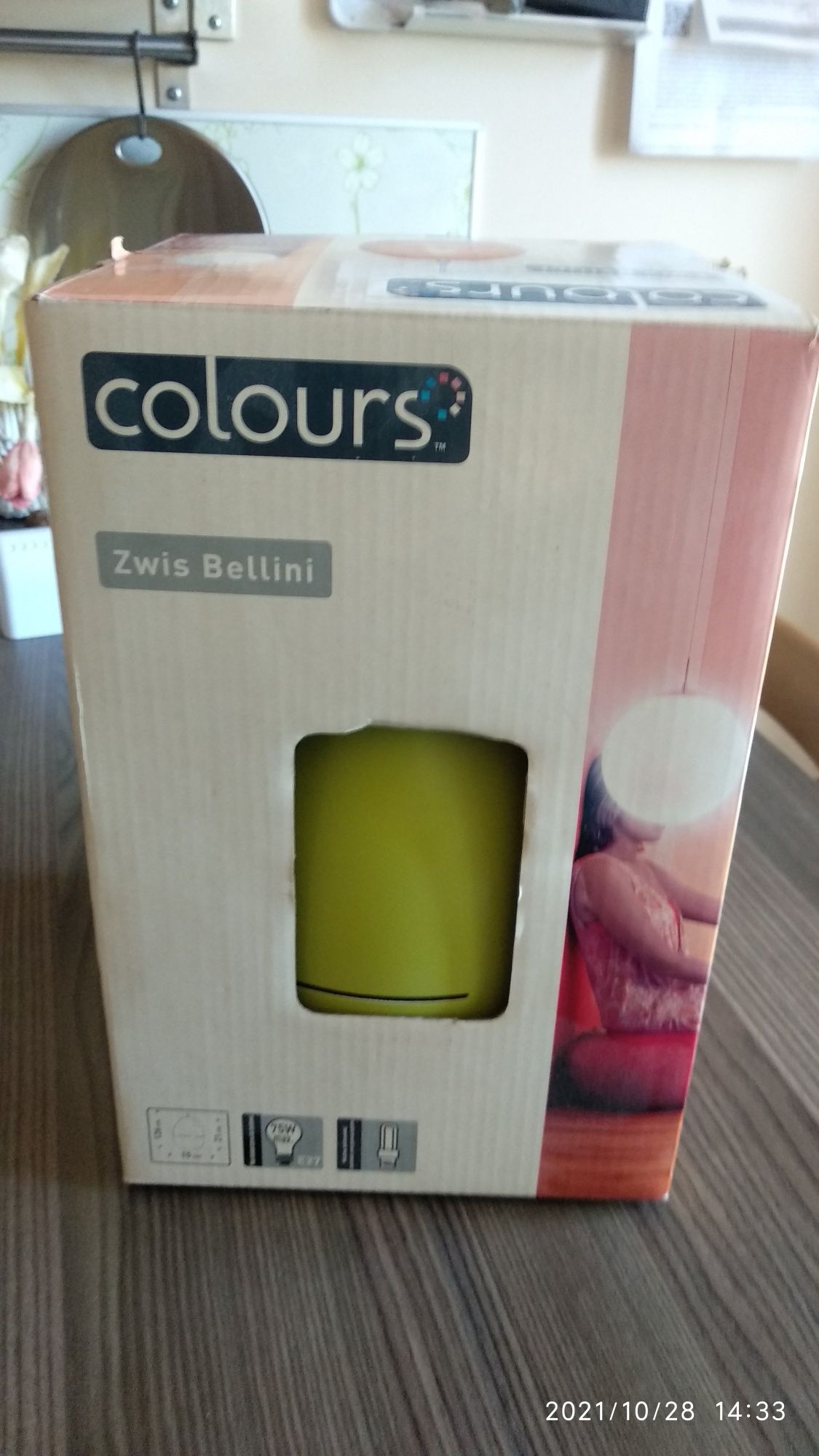 NOWA lampa wisząca Seria Colorous Bellini