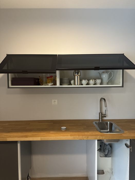 Aneks kuchenny ikea meble i lodowka podblatowa