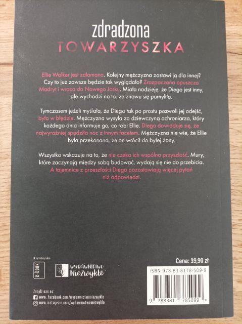 Zdradzona towarzyszka. Tom 2. Inga Juszczak. GRATIS ZAKŁADKI