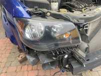 Caravan Voyager Town Lancia 11- lampa przednia czarna halogenowa