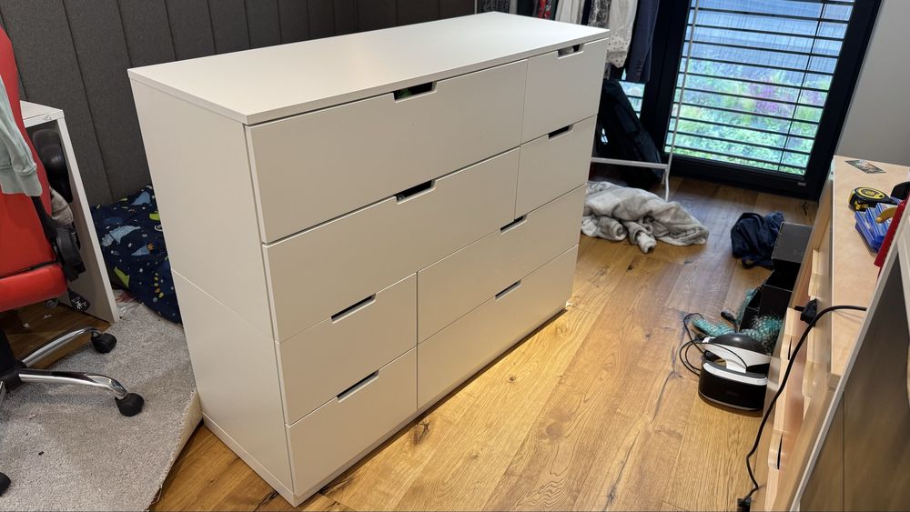 Ikea Nordli komoda szuflady szafka