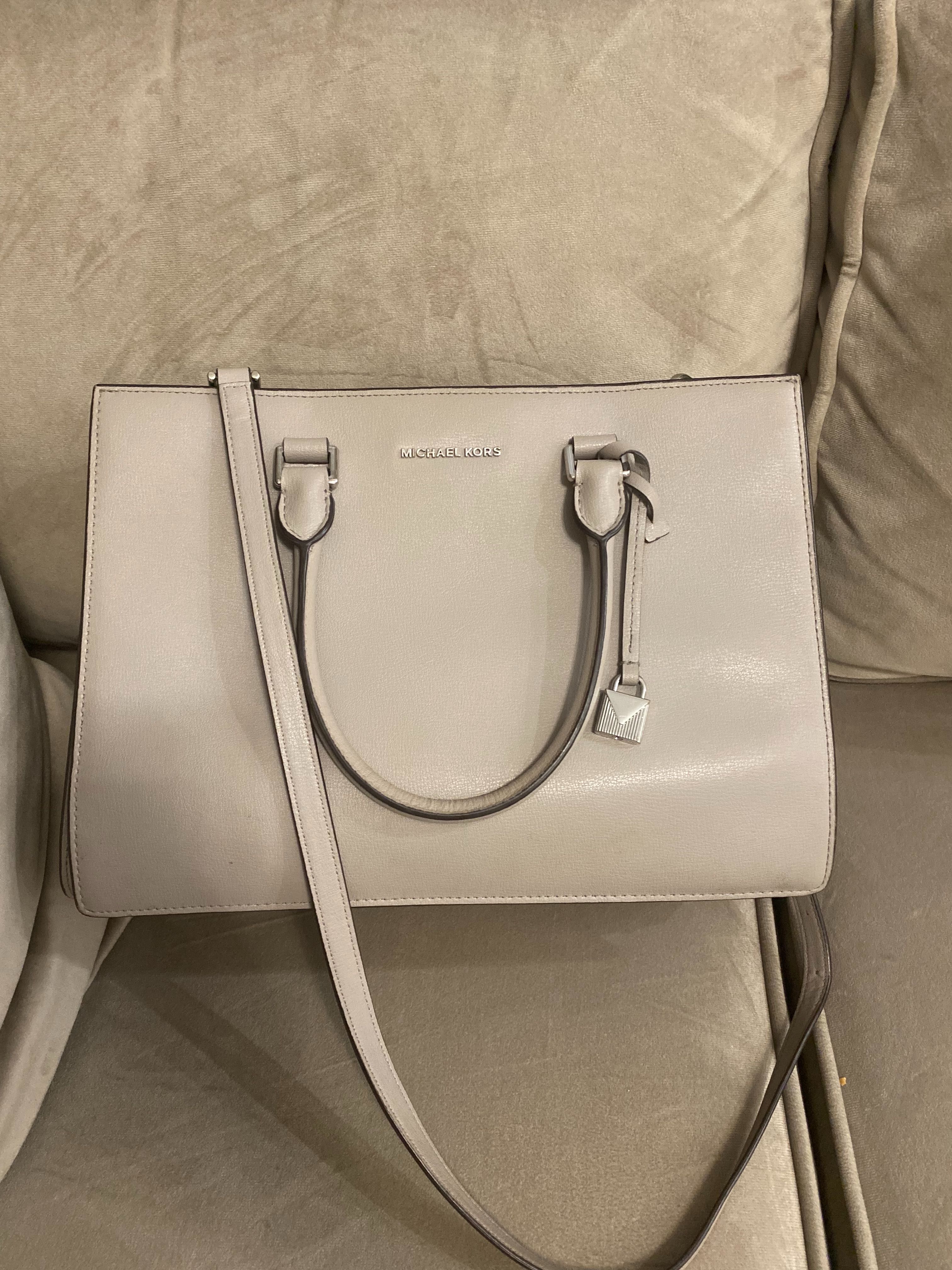 Michael Kors torebka kuferek szara