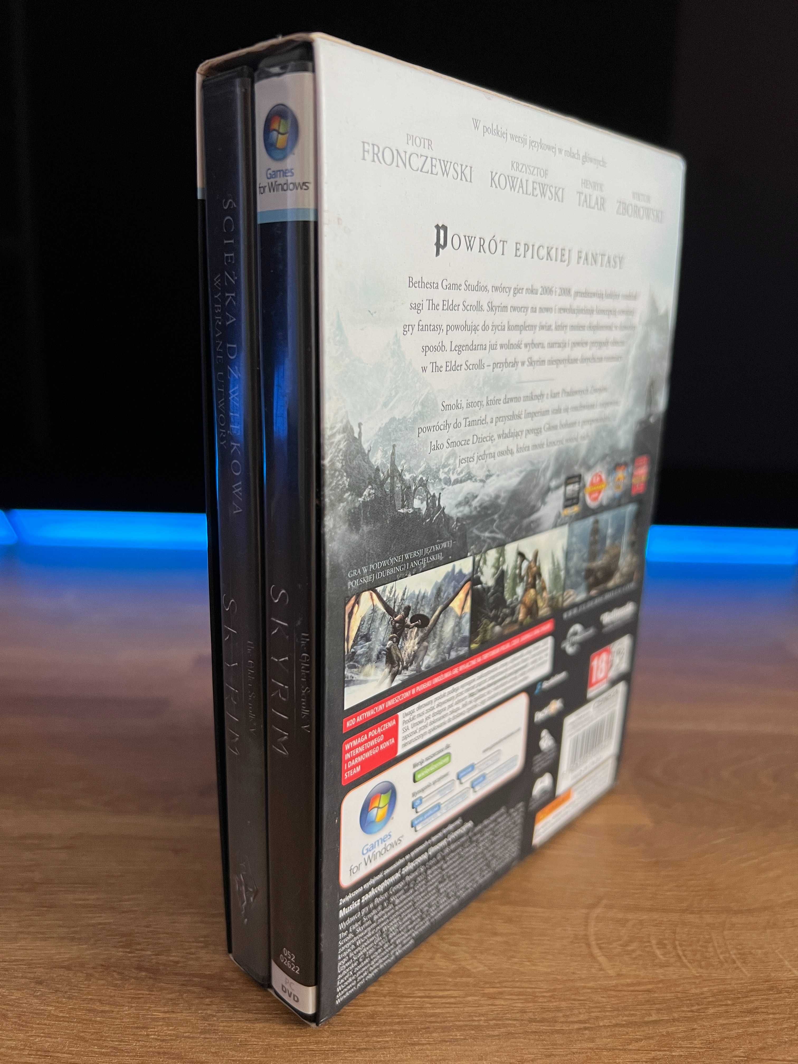 TES V Skyrim gra (PC PL 2011) slipcase premierowe kompletne wydanie