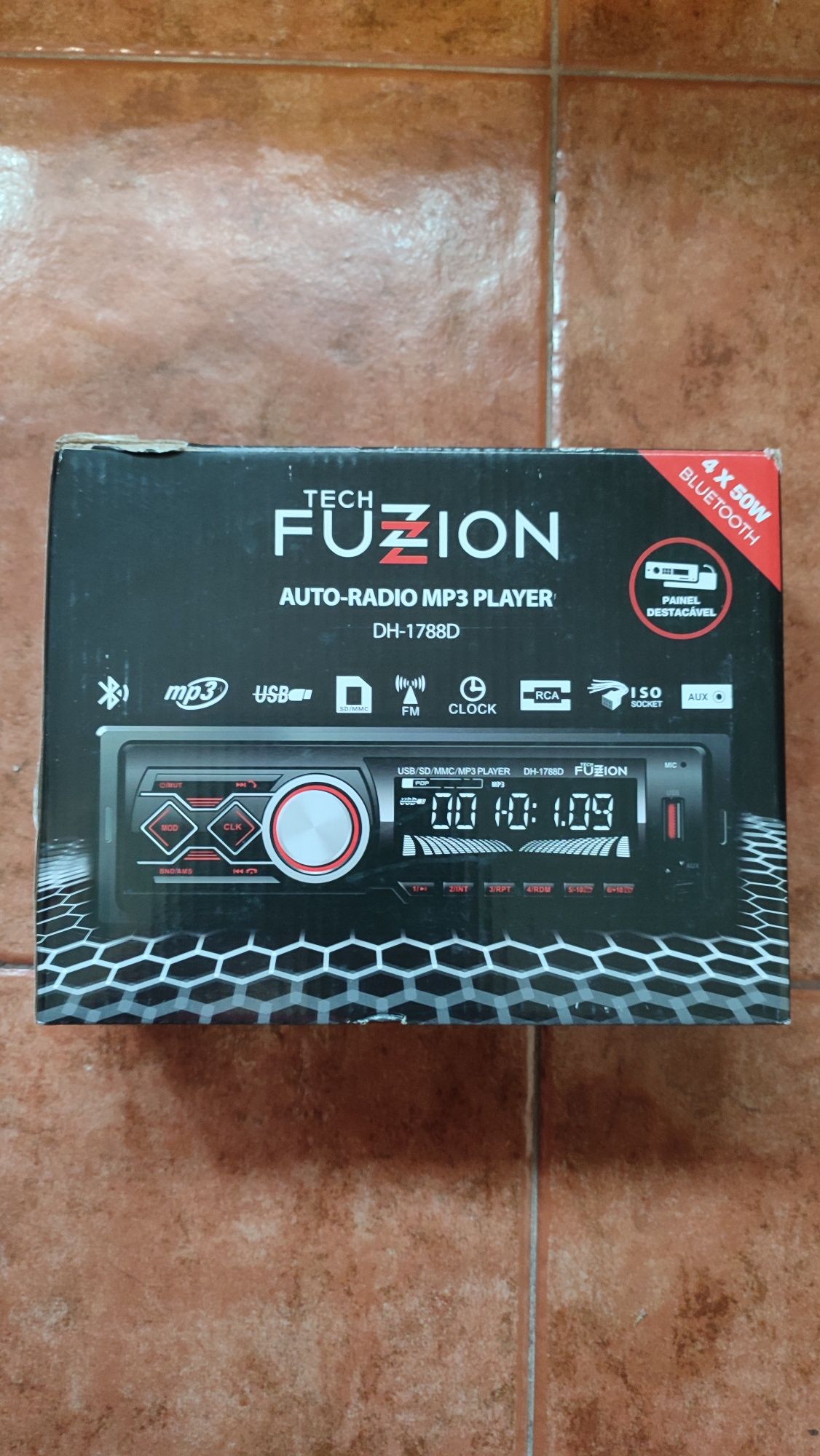 Auto rádio Tech Fuzz dh 1788d