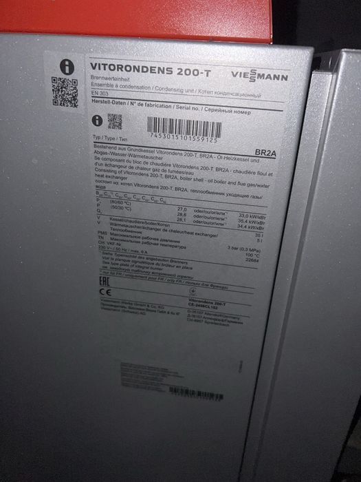 Caldeira Vitorondens 200T + Cilindro HidroMantel 200 SS