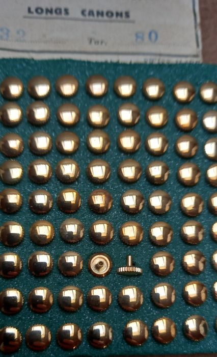 Coroas 6.5 mm,relogio, swiss made,old stock