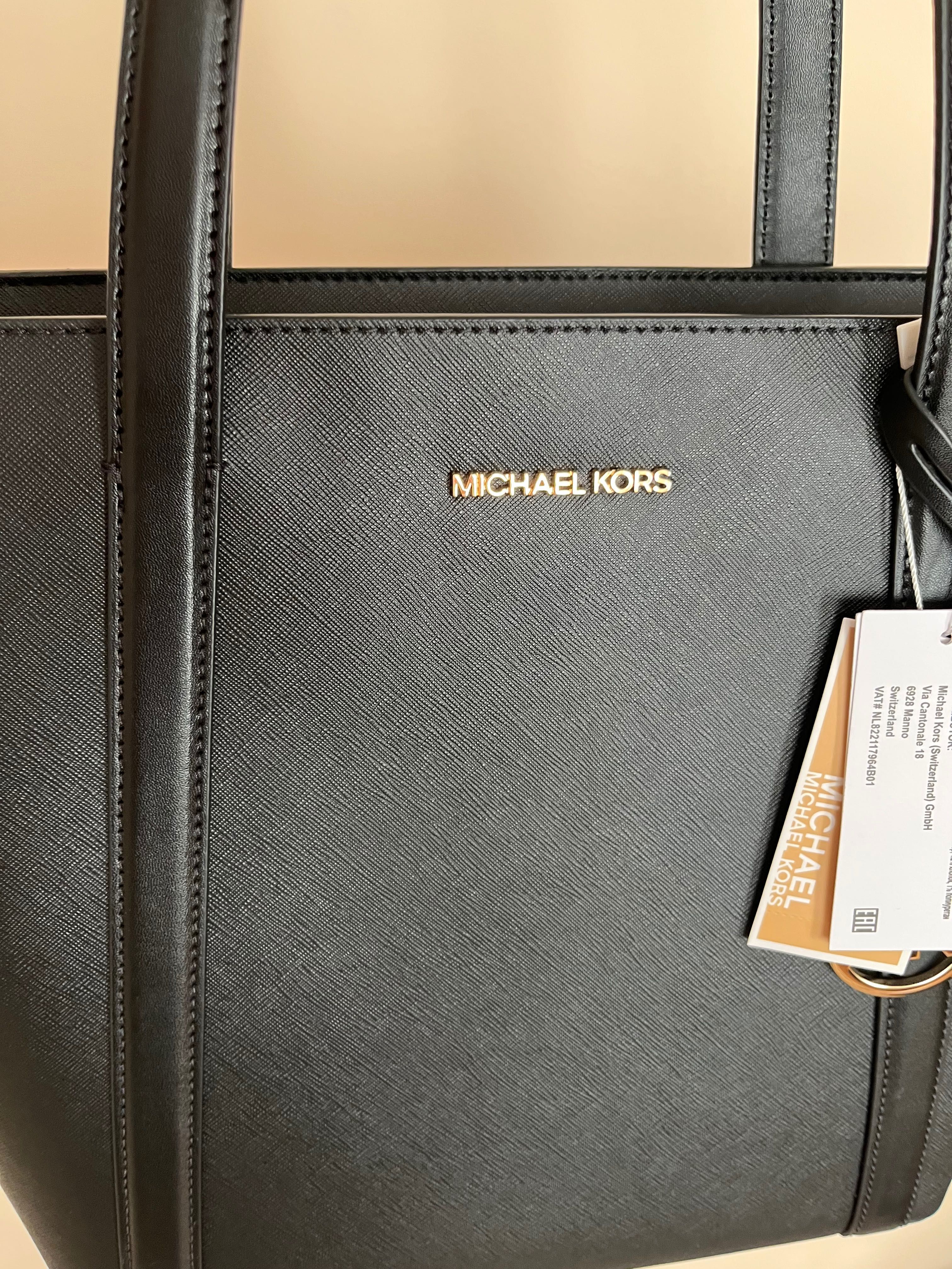 Torebka Michael Kors torba na ramię czarna Pratt