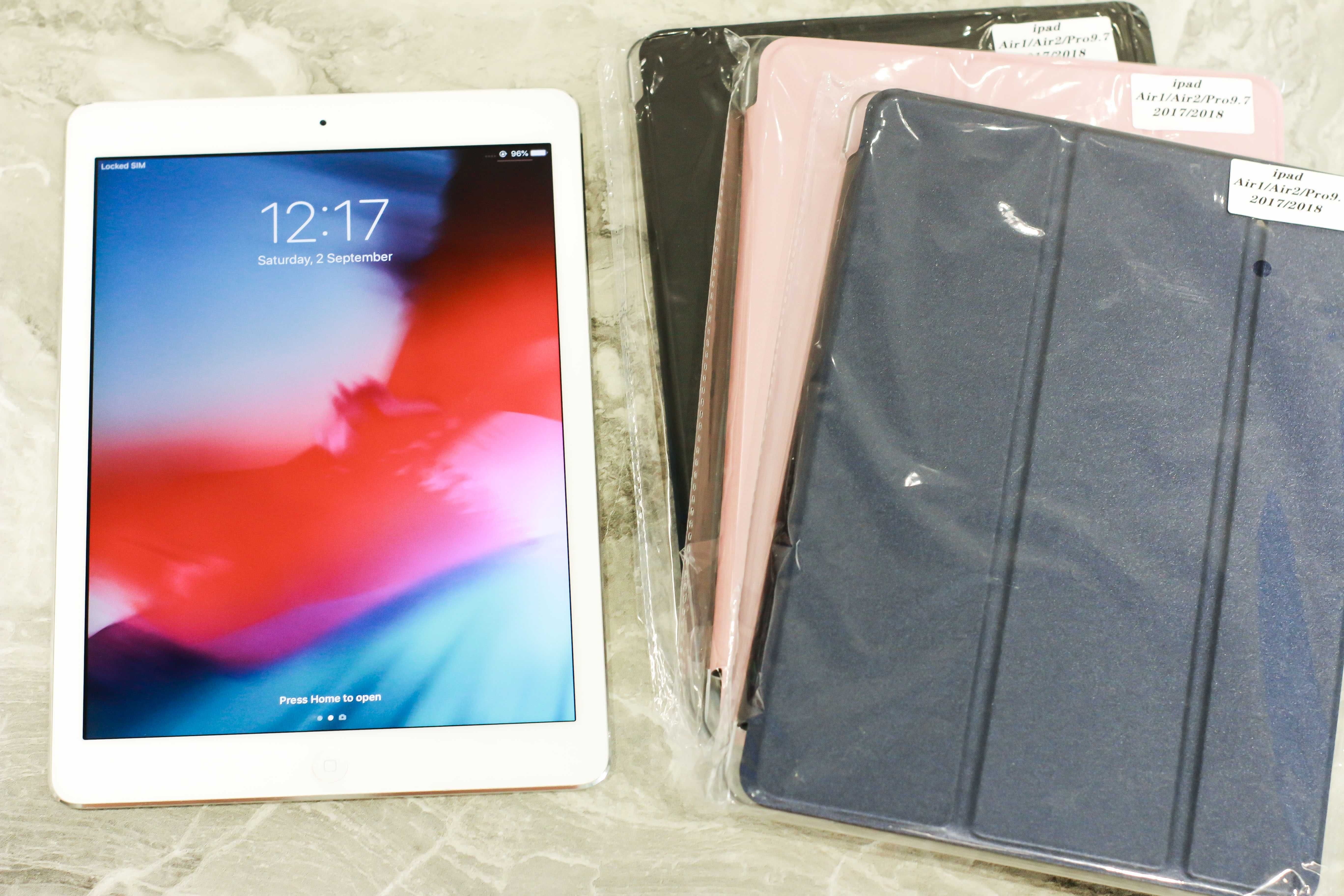 Apple iPad Air 1 покол. A1475 32GB, Wi-Fi+4G, 9.7"+кабель +чехол айпад