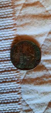 Moeda portuguesa de 4 centavos, ano 1917