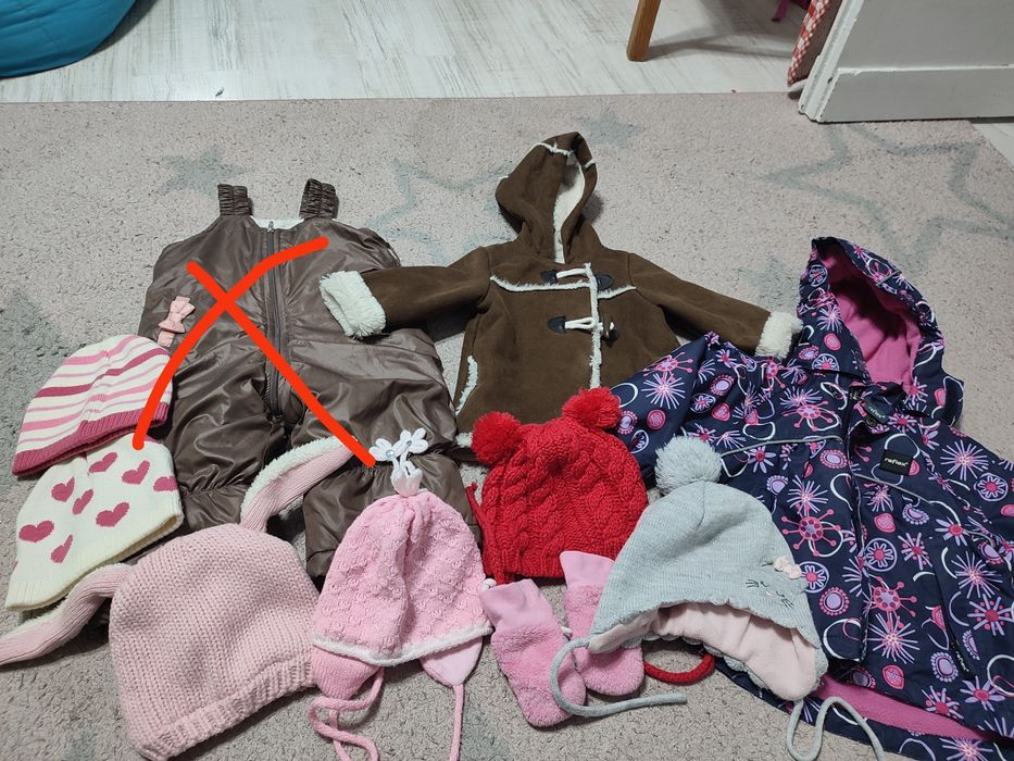 Kurtki zimowe czapki