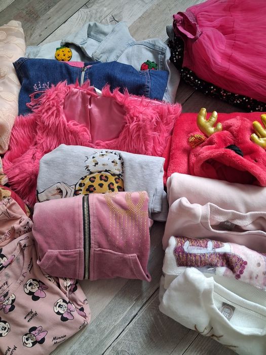 Paczka ubranek na dziewczynkę