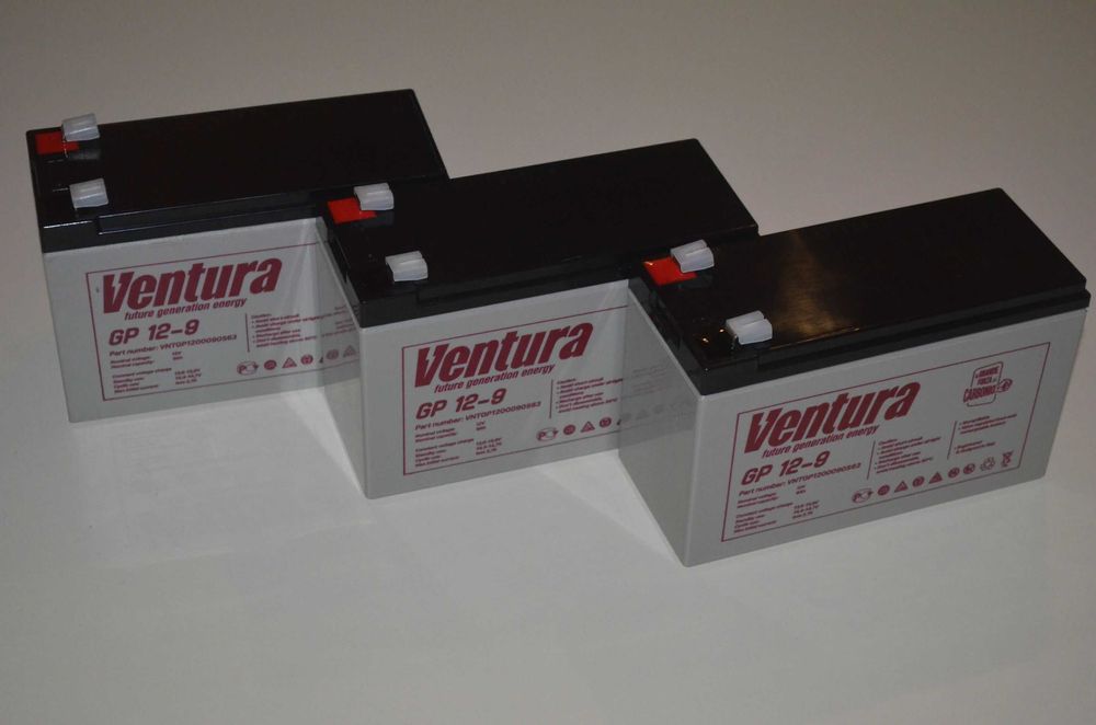 Аккумулятор Ventura 12v 9ah. Новая гелевая батарея. Испания