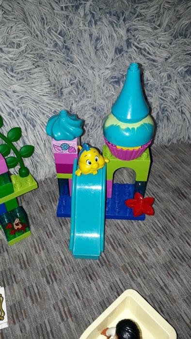 Лего дупло замок Аріель 10516  + принц з човником