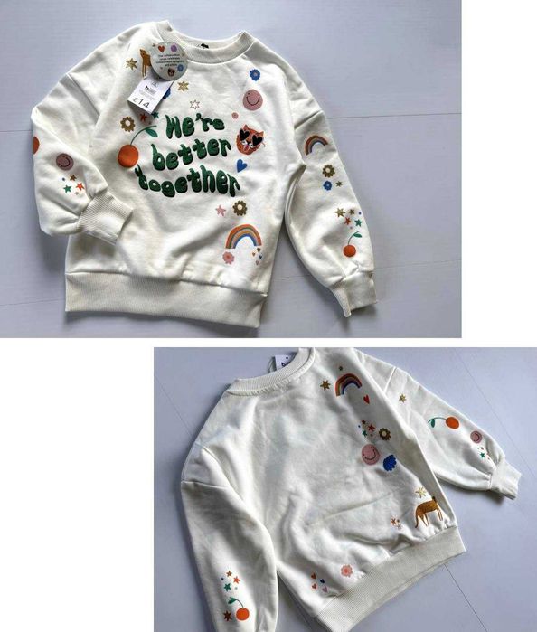 Фліска та світшот 5-6 р. (110-116см) флиска, свитшот, кофта