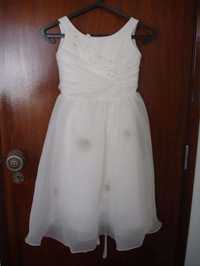 Vestido para Batizado e Festas 3 a 4 Anos