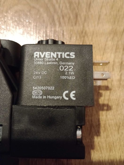 Elektrozawór CD12-5/2XX-SR-024DC (572547.0220)  Aventics rexroth bosch