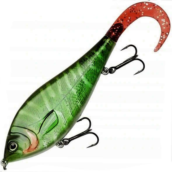 Wobler DAM Effzett Wobler Hybrid Jerk 14cm 56 Pike