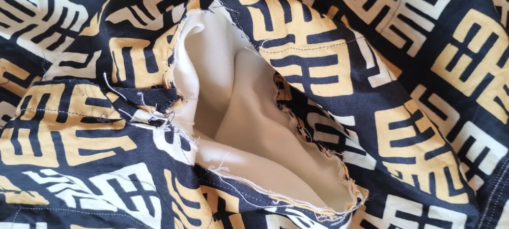 Koszula z materiału Veritable Block Prints Antiquity Wax