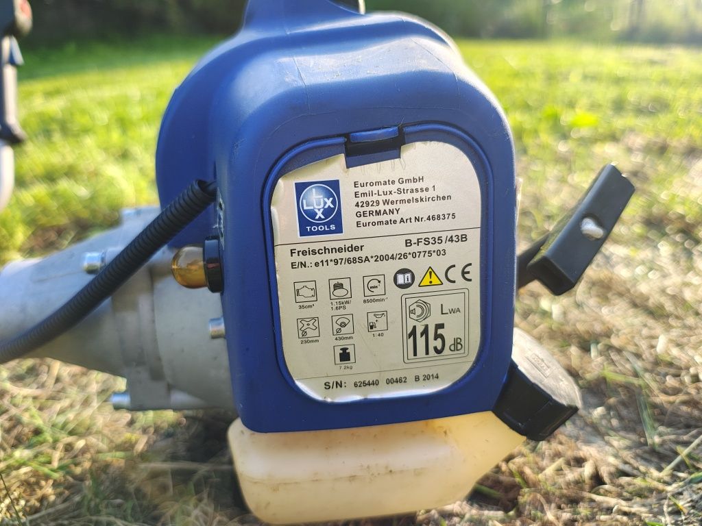 Kosa podkaszarka spalinowa LUX niemiecka 1.56 KM