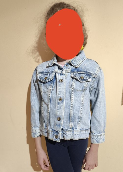Kurtka jeansowa , katana dla dziewczynki Reserved rozm. 110