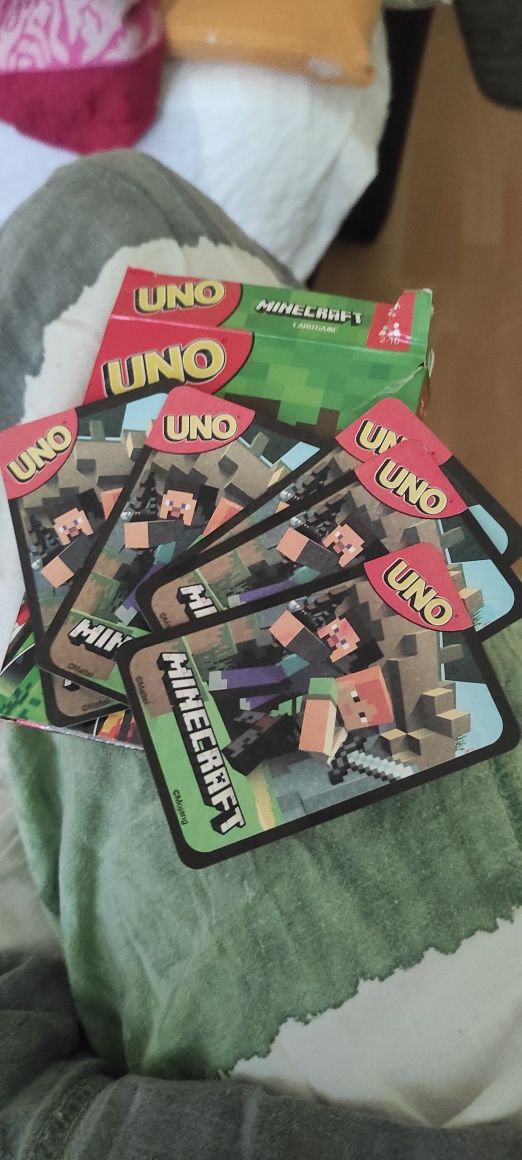 Karty Uno Minecraft