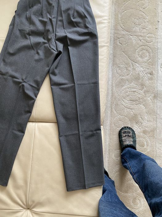 Брюки классика офисные. Серые, Вискоза/полтэстер. Размер S. Новые.