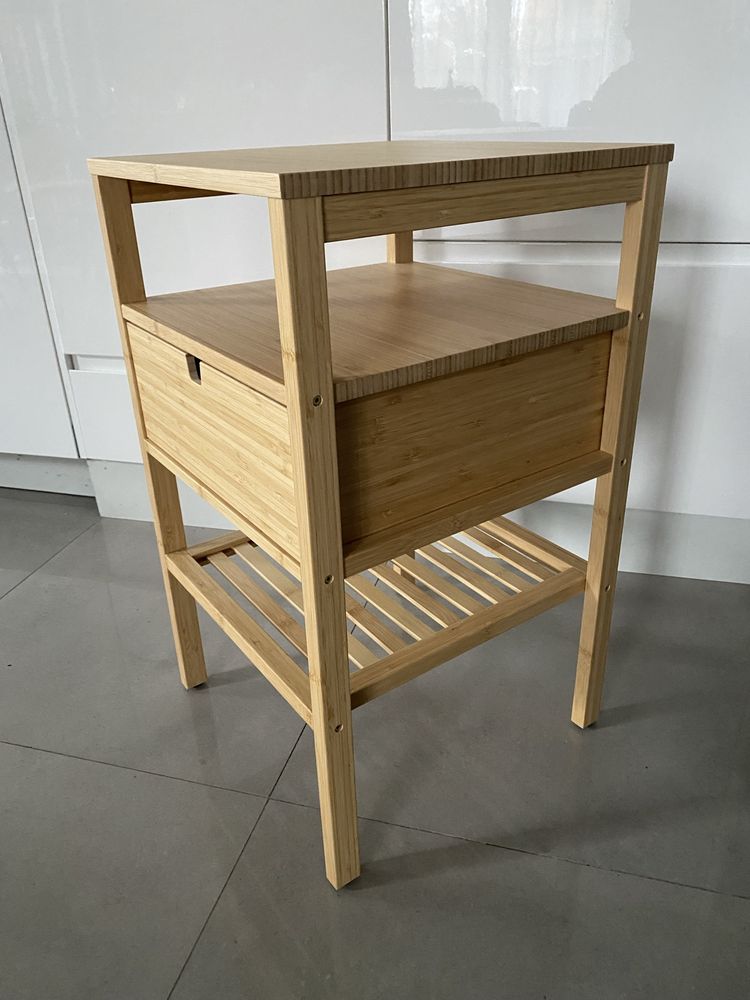 NORDIKSA IKEA - bambusowy stolik nocny