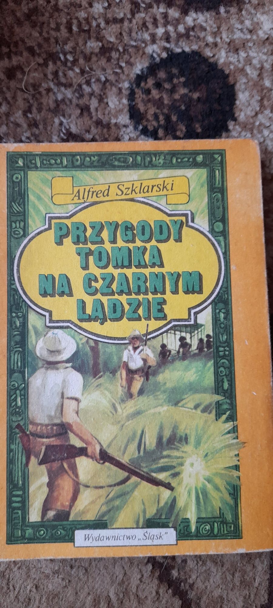 Przygody Tomka na czarnym lądzie-Alfred Szklarski wyd X 1987 Twarda op