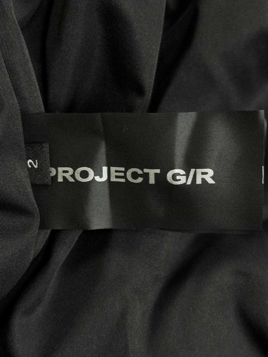 Бомбер Project G/R черный куртка курточка аляска чорна зіпка S M L XL