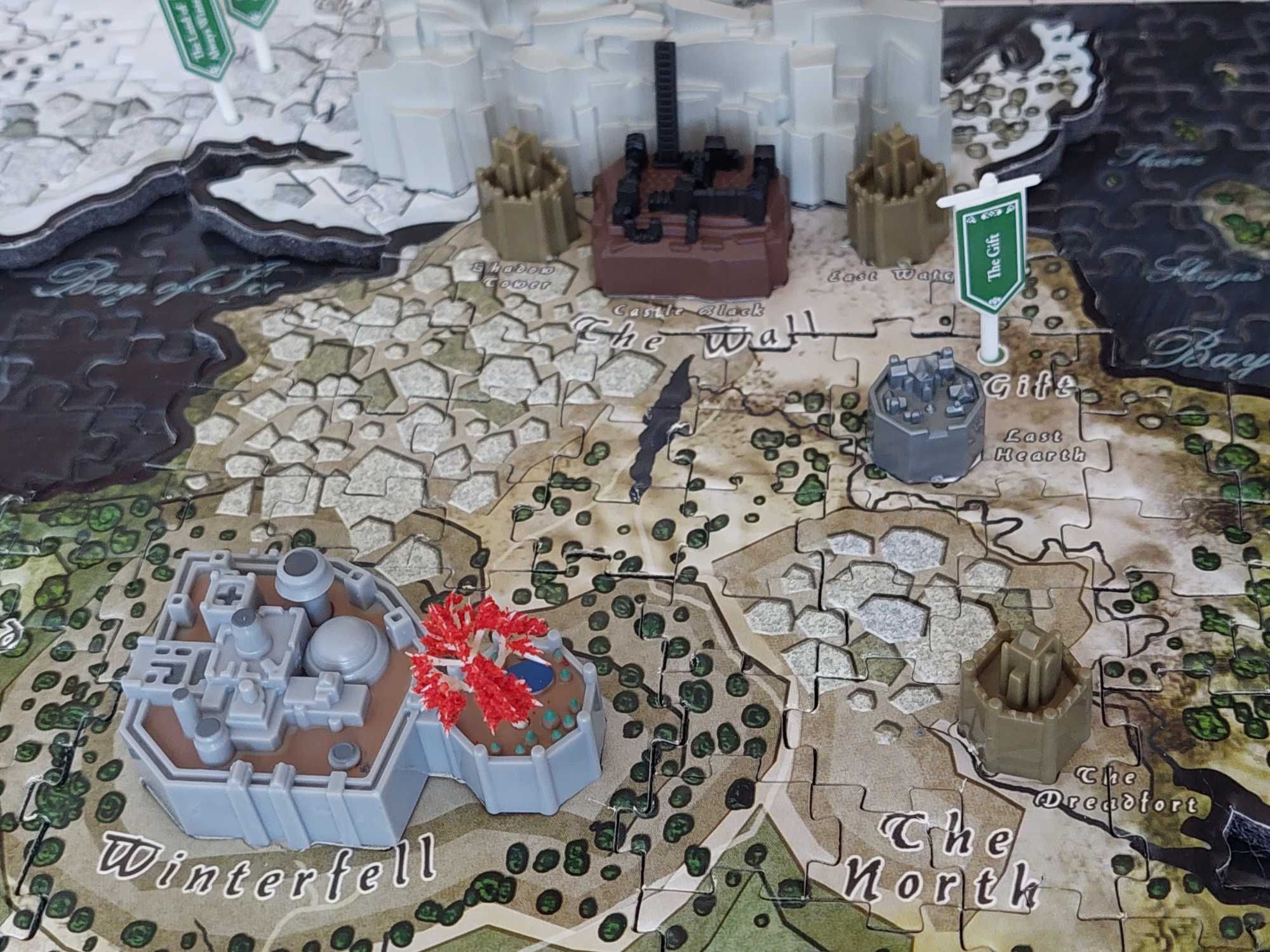 4D Cityscape: Game of Thrones HBO Puzzle of Westeros gra o tron