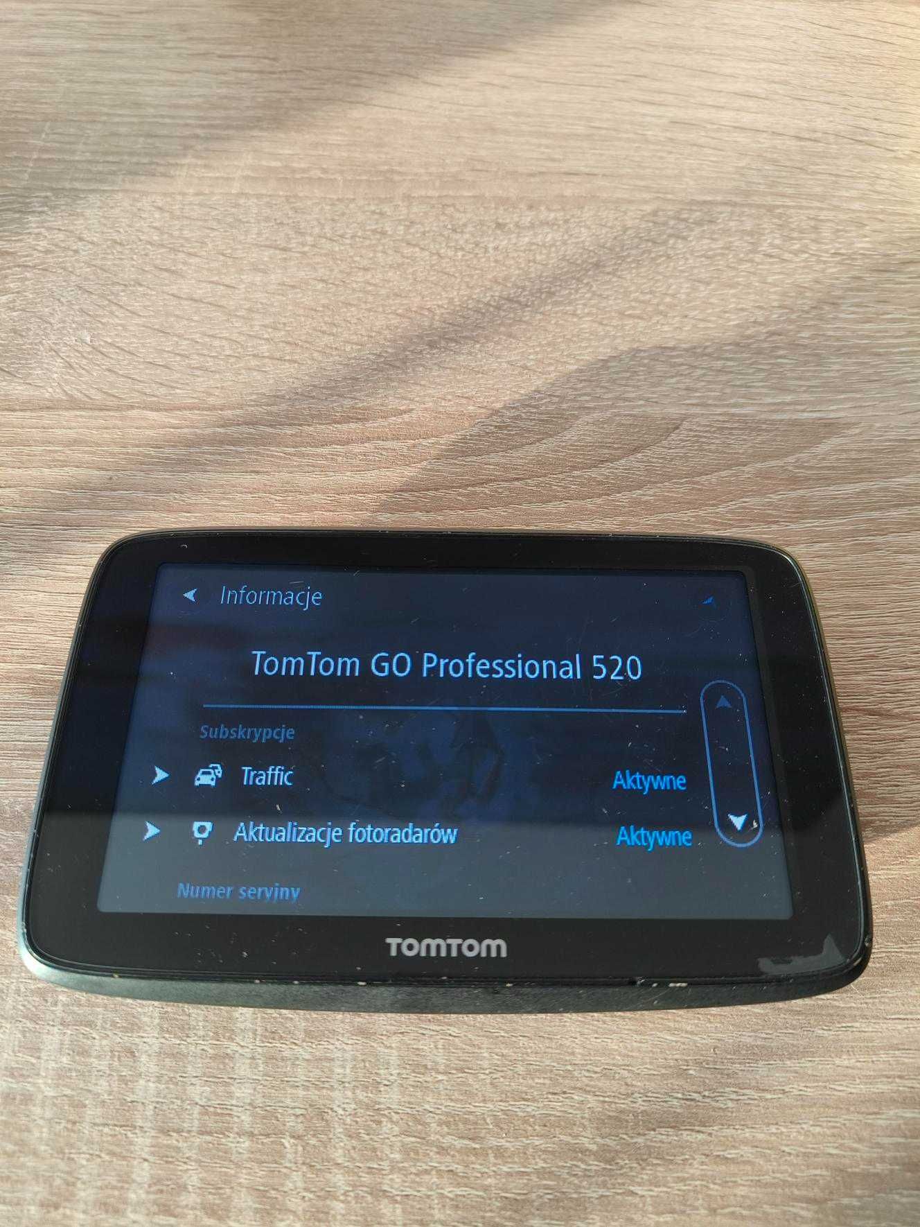 Nawigacja do samochodów i ciężarówek TOMTOM GO Professional 520 WiFi