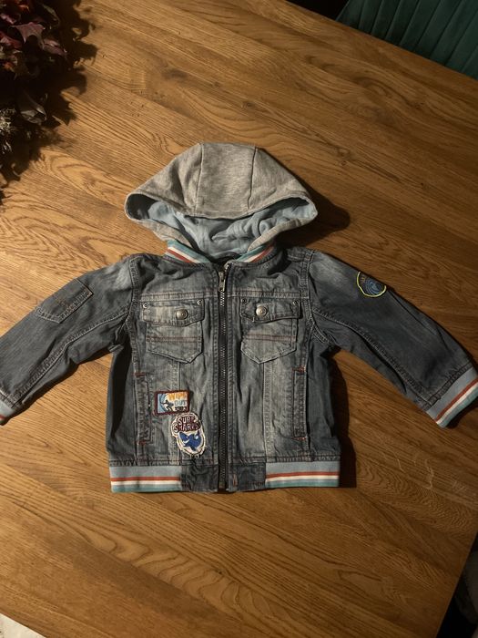 Kurtka NEXT roz 92 jeansowa