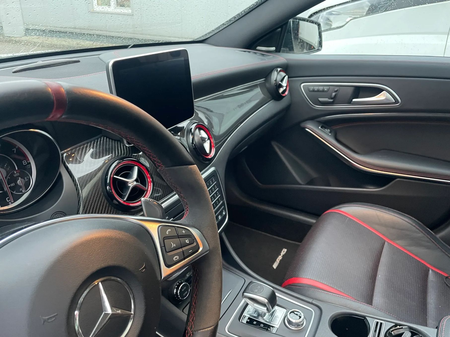 Mercedes-Benz CLA CLA 45 AMG, wersja PERFORMANCE, tryb RACE, launch control