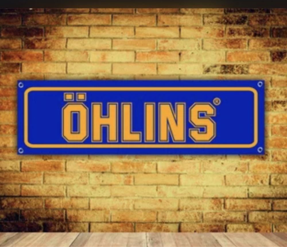 Baner plandeka Ohlins wymiar 150x60cm