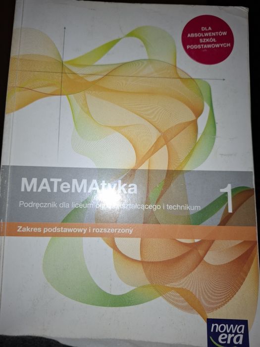 Matematyka 1 Nowa Era