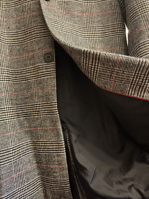 Casacão ao xadrez - Pull and Bear