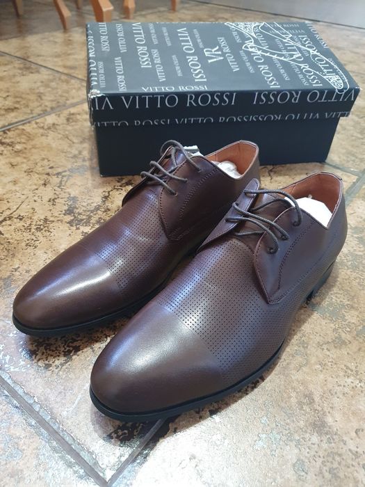 Продам Кожаные Туфли VITTO ROSSI размер 40