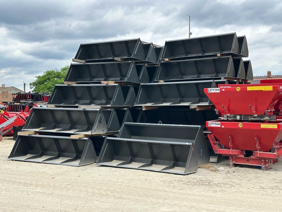 MOCNA Łyżka Łycha Szufla do Materiałów Sypkich 1,2m–2,4m HARDOX