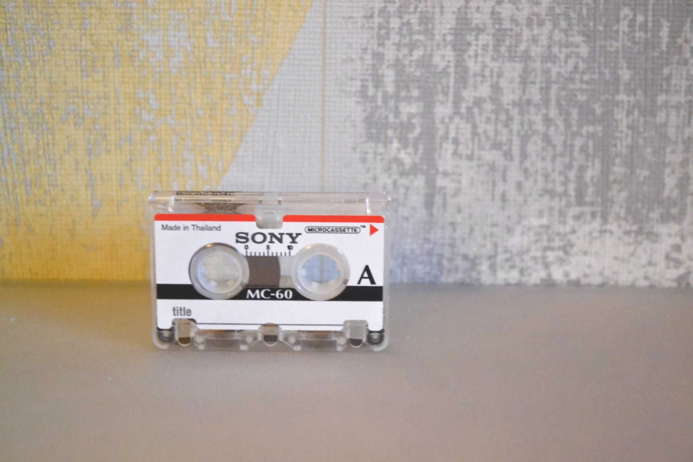 mikrokaseta micro cassette SONY MC-60 do dyktafon magnetofon MC60
