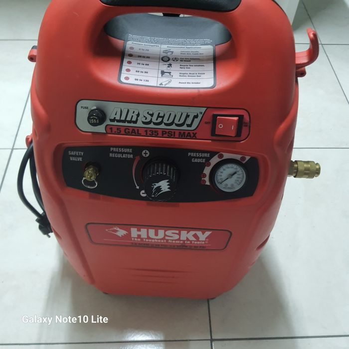 Kompresor husky mały poręczny sprawny