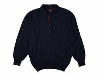 PAUL&SHARK Yachting Sweter Męski Logowany r. M