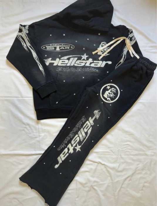 Hellstar hoodies e calça (Combo)