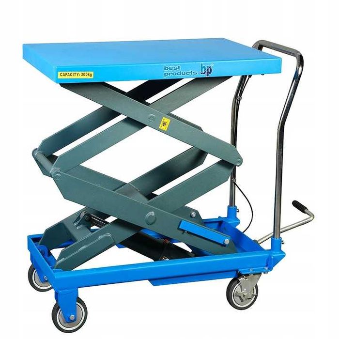 Hydrauliczny SN03W Nożycowy stół unoszący, udźwig 300 kg do baterii