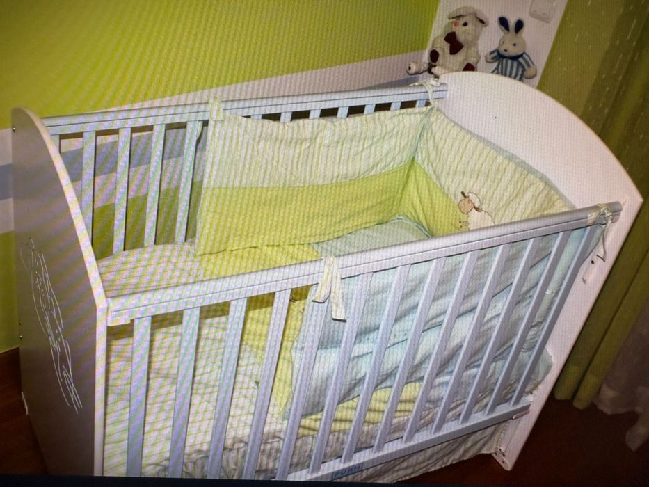 Cama de grades para bebé