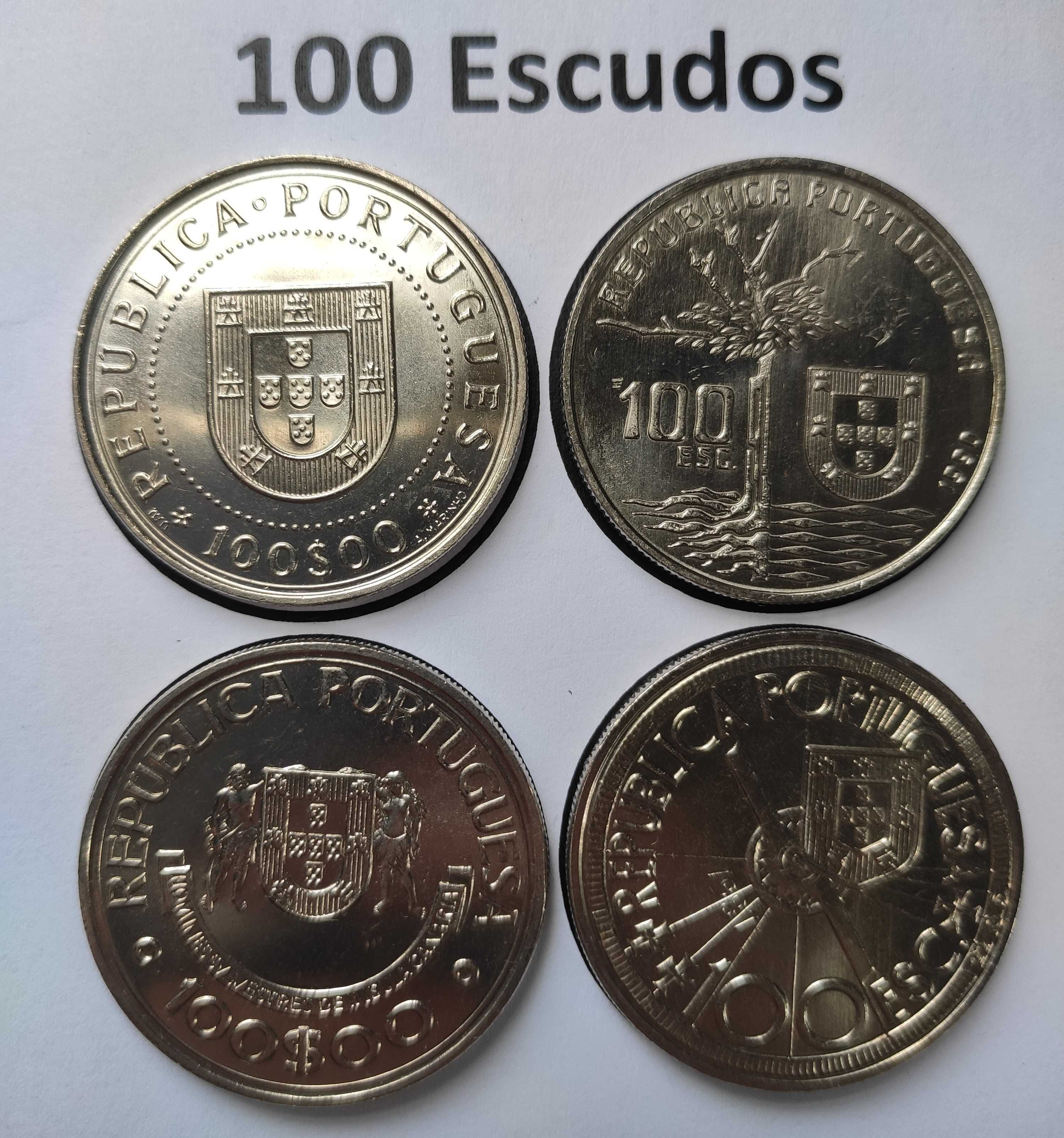 4 moedas de 100 Escudos – Várias (nº4)